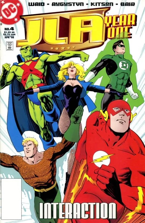 Cover of JLA: Year One #4