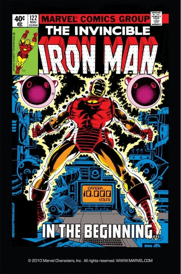 Cover of Iron Man #122