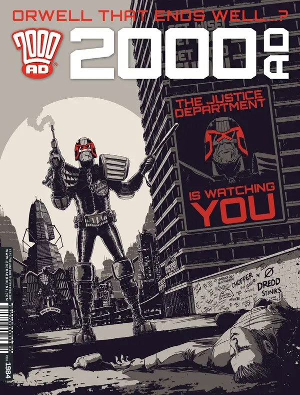 Cover of 2000 AD #1984