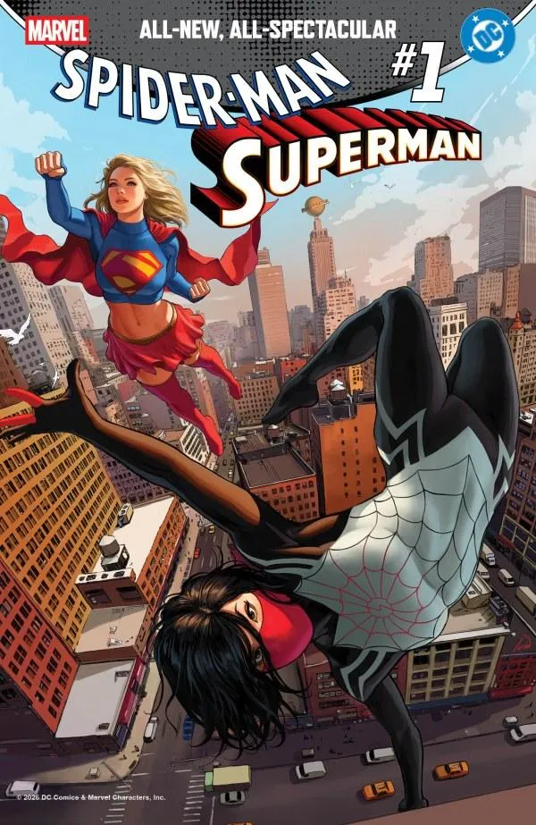 Cover of Marvel / DC: Spider-Man / Superman #1