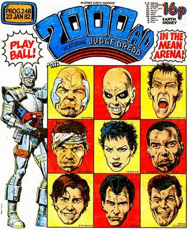 Cover of 2000 AD #248
