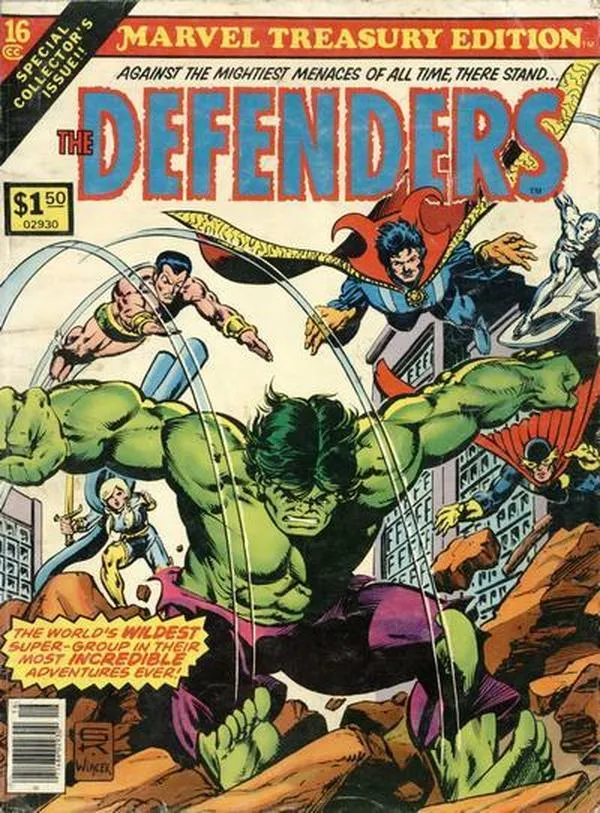 Cover of Marvel Treasury Edition #16