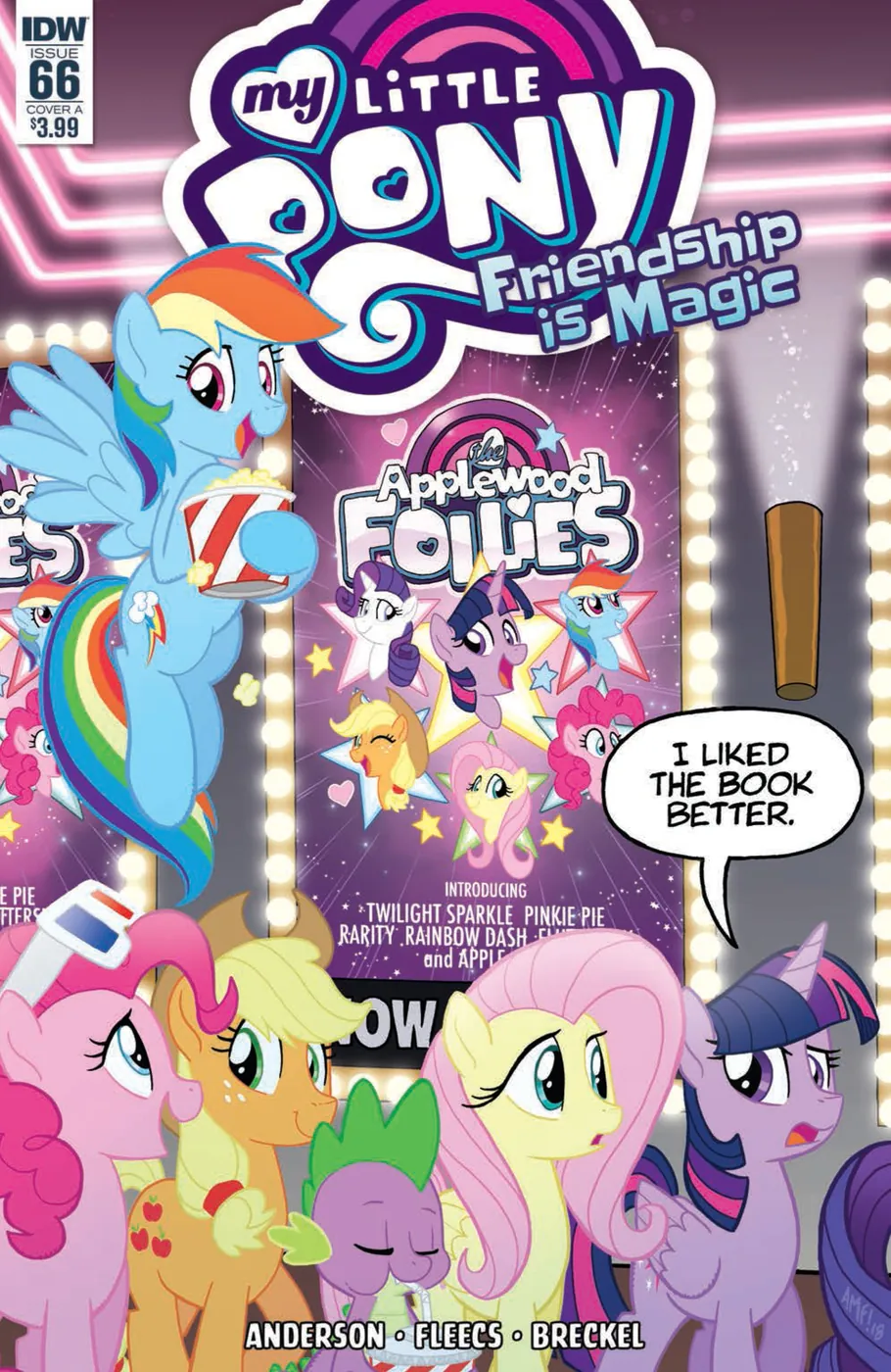 Cover of My Little Pony: Friendship Is Magic #66