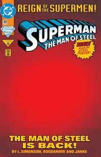 Cover of Superman: The Man of Steel #22