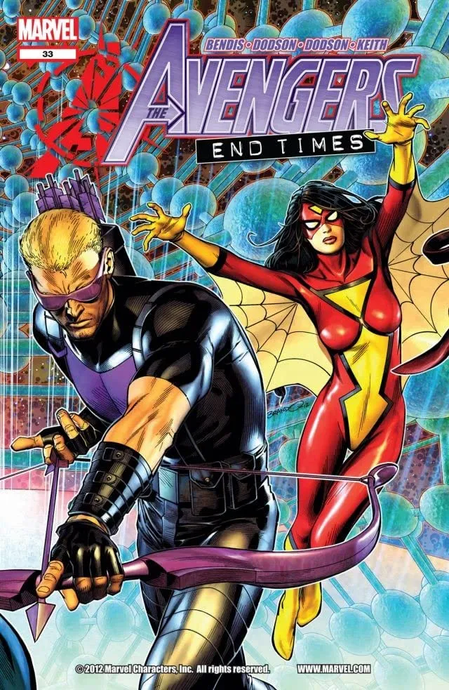 Cover of Avengers #33