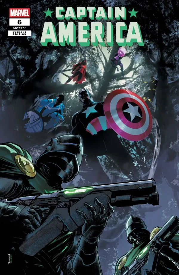 Cover of Captain America #6 (777)
