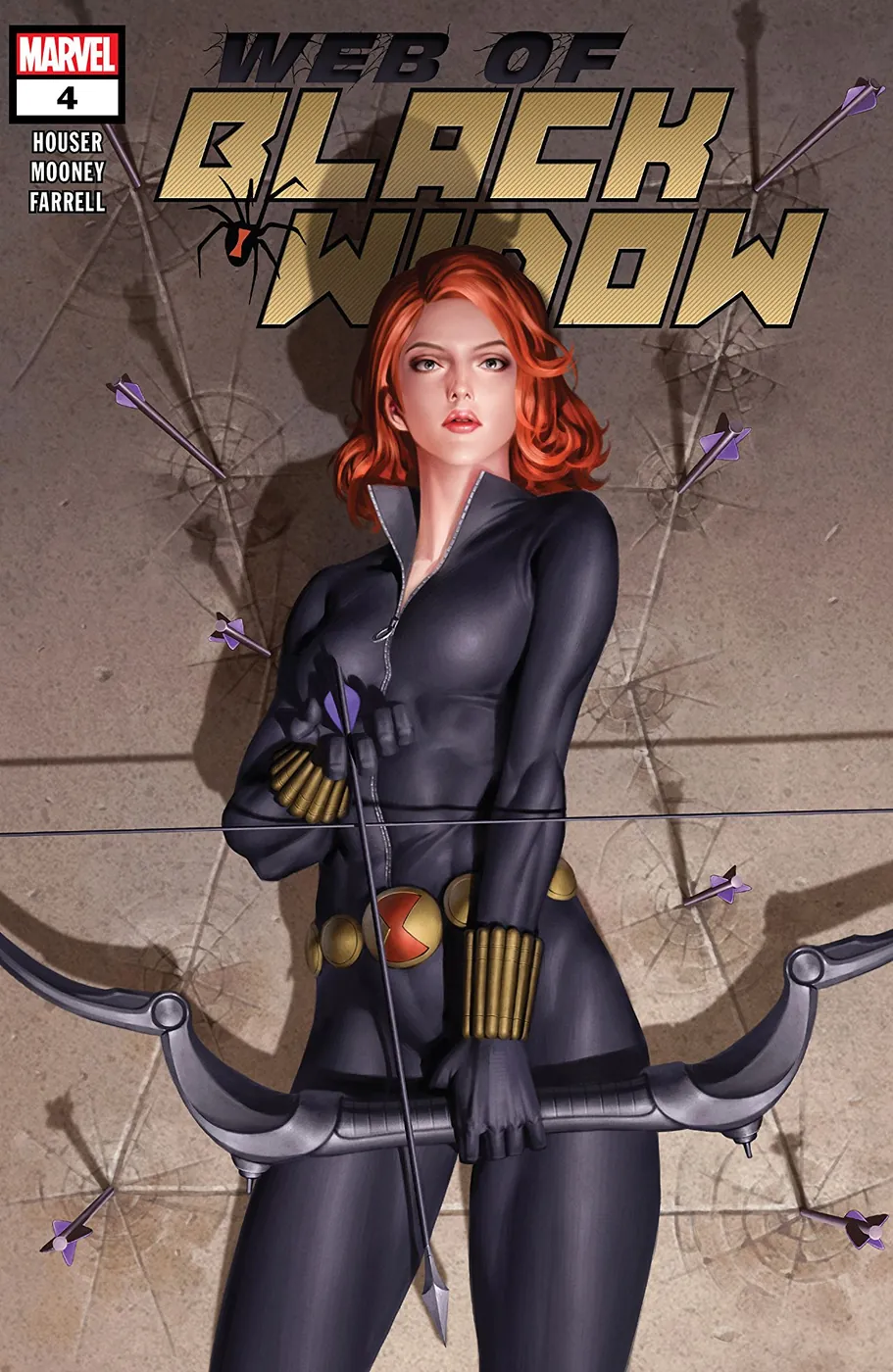 Cover of The Web of Black Widow #4