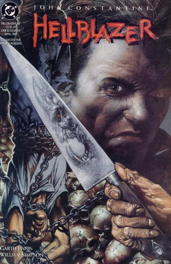 Cover of Hellblazer #52