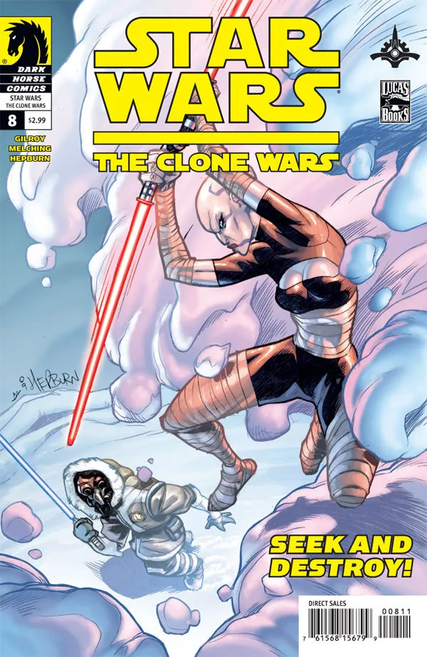 Cover of Star Wars The Clone Wars #8
