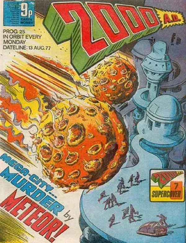 Cover of 2000 AD #25