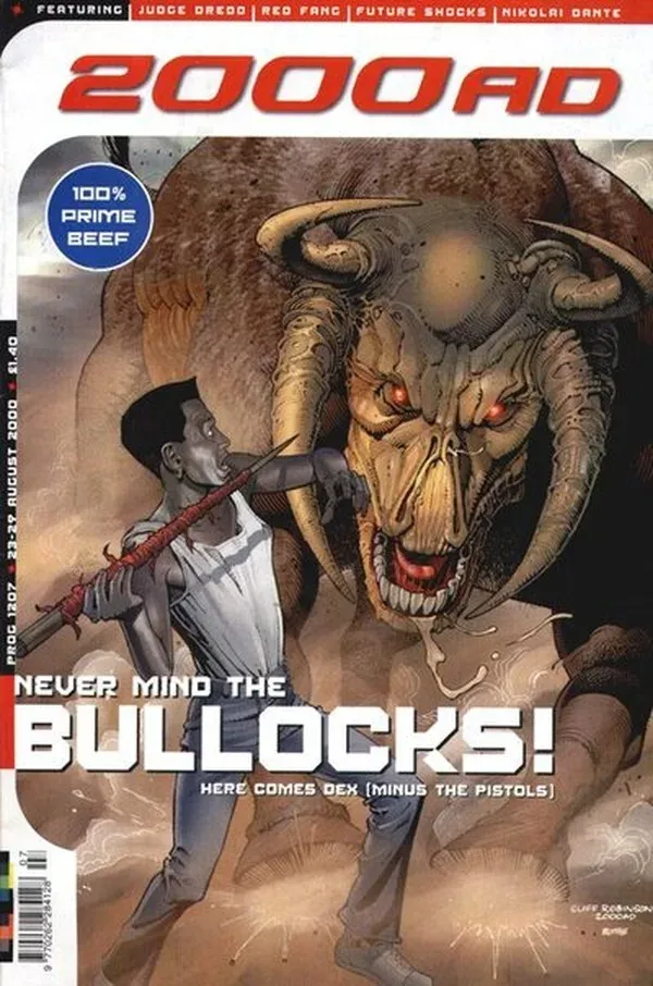 Cover of 2000 AD #1207