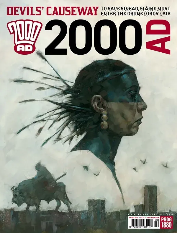 Cover of 2000 AD #1880