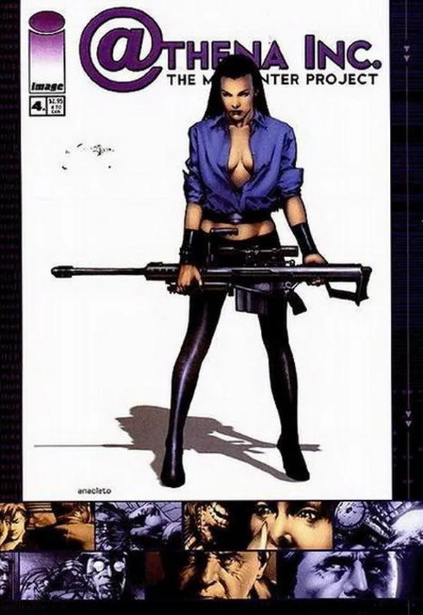 Cover of Athena Inc. The Manhunter Project #4