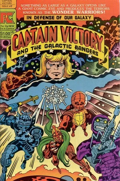 Cover of Captain Victory and the Galactic Rangers #7