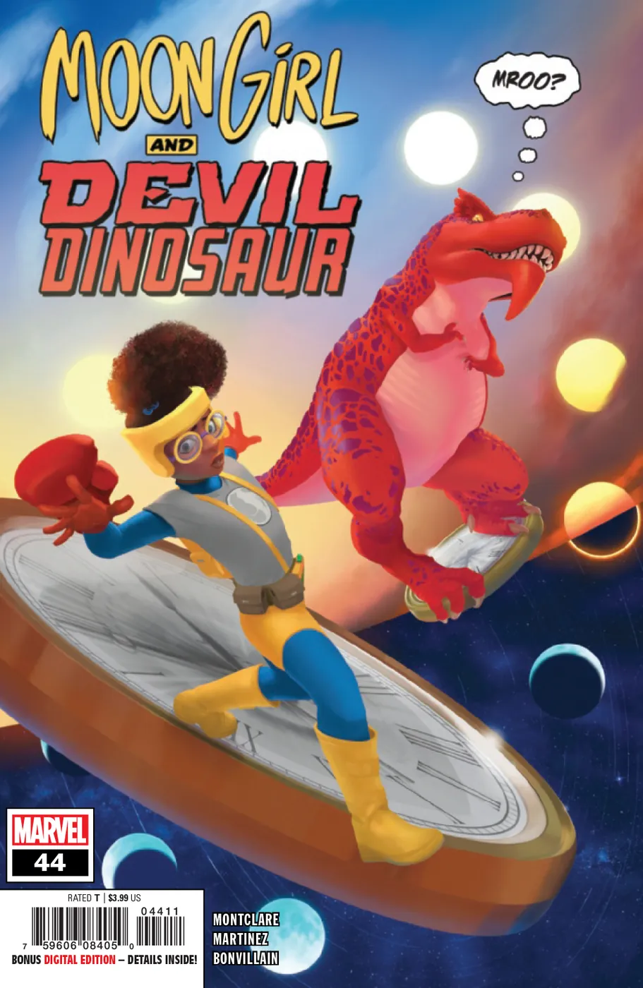 Cover of Moon Girl and Devil Dinosaur #44