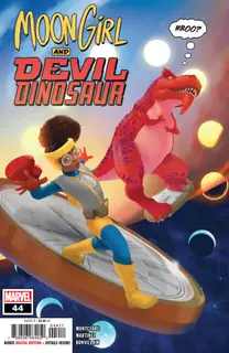 Cover of Moon Girl and Devil Dinosaur #44