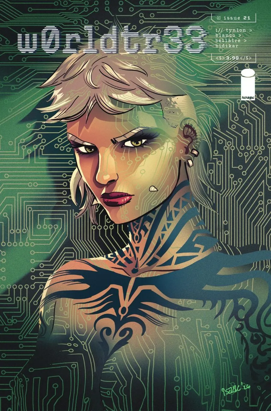 Cover of W0rldtr33 #21