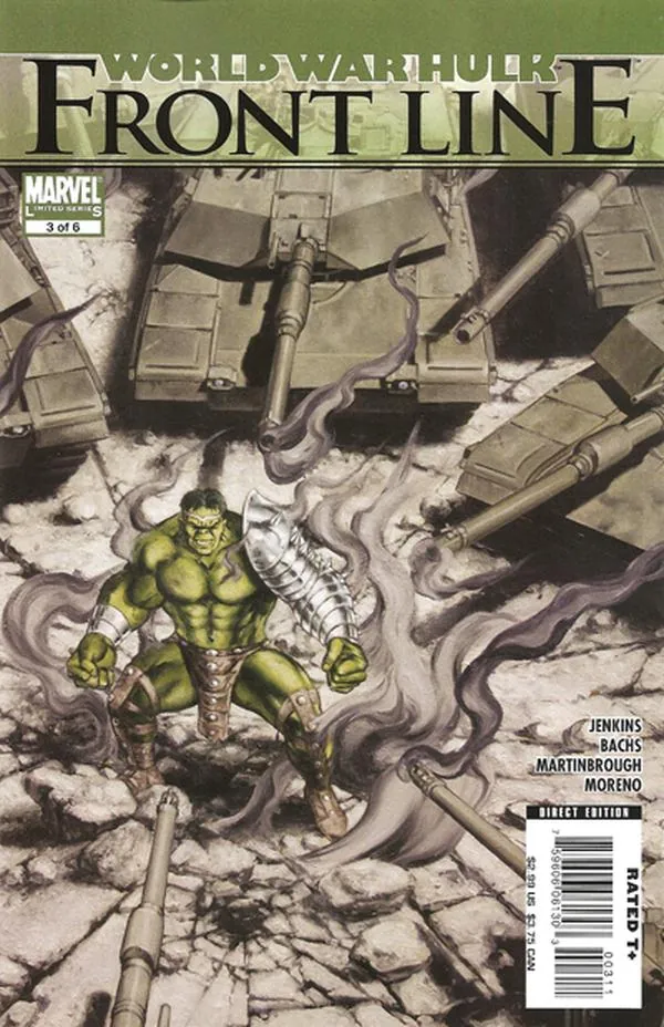 Cover of World War Hulk: Front Line #3
