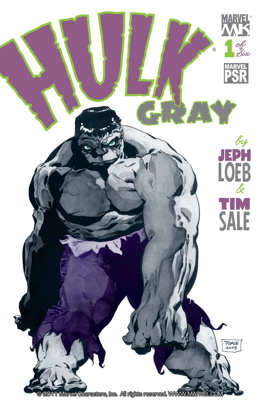 Cover of Hulk: Gray #1