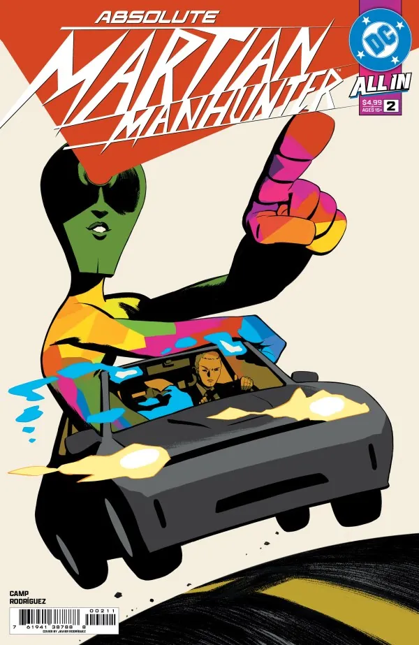 Cover of Absolute Martian Manhunter #2