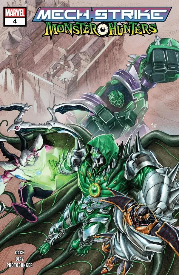 Cover of Mech Strike: Monster Hunters #4