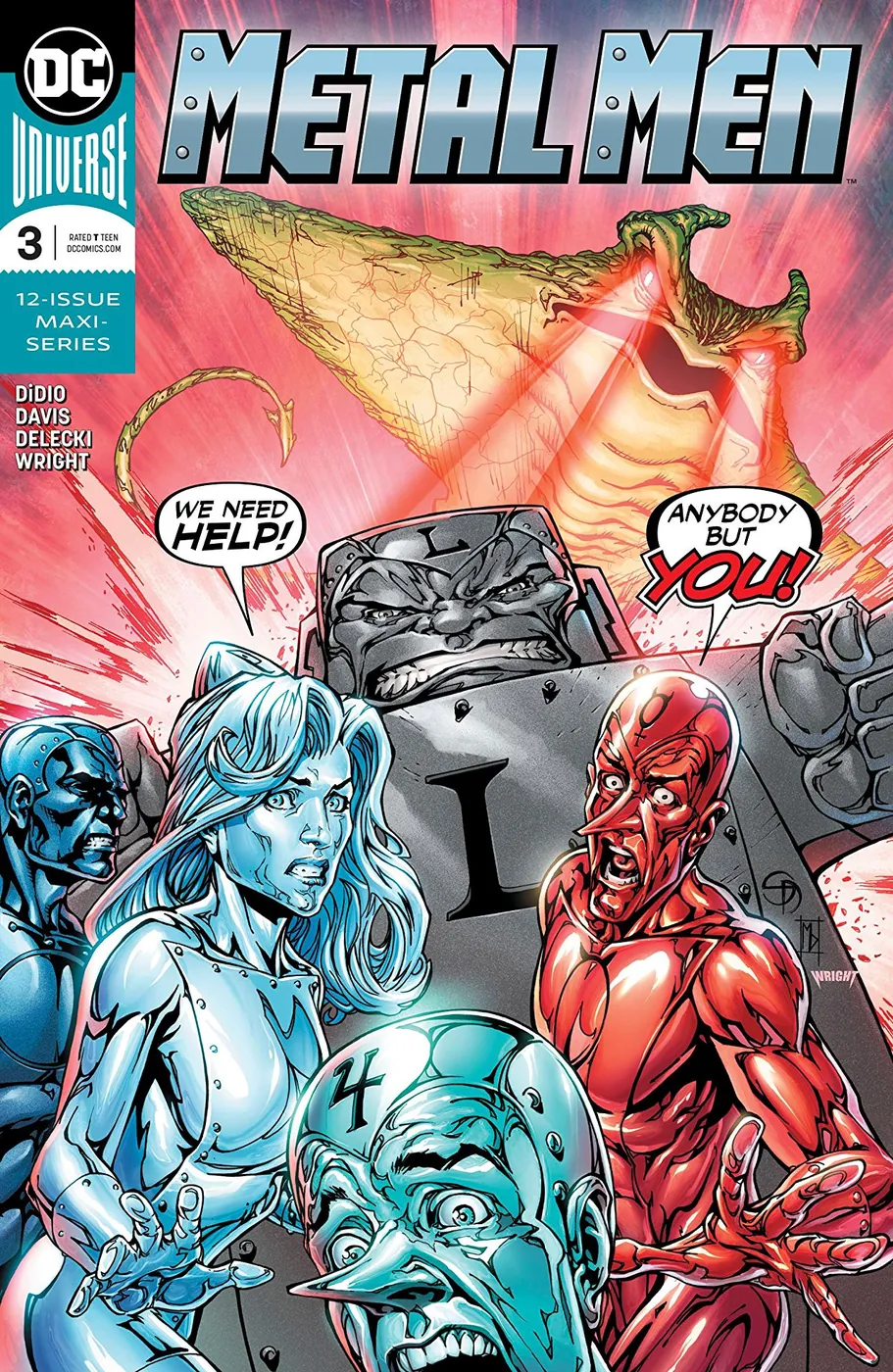 Cover of Metal Men #3