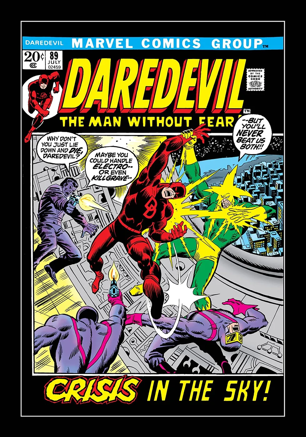 Cover of Daredevil #89