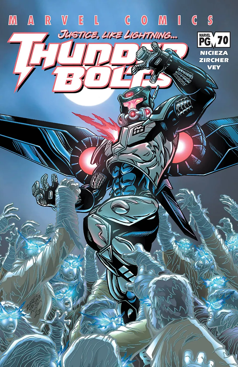 Cover of Thunderbolts #70