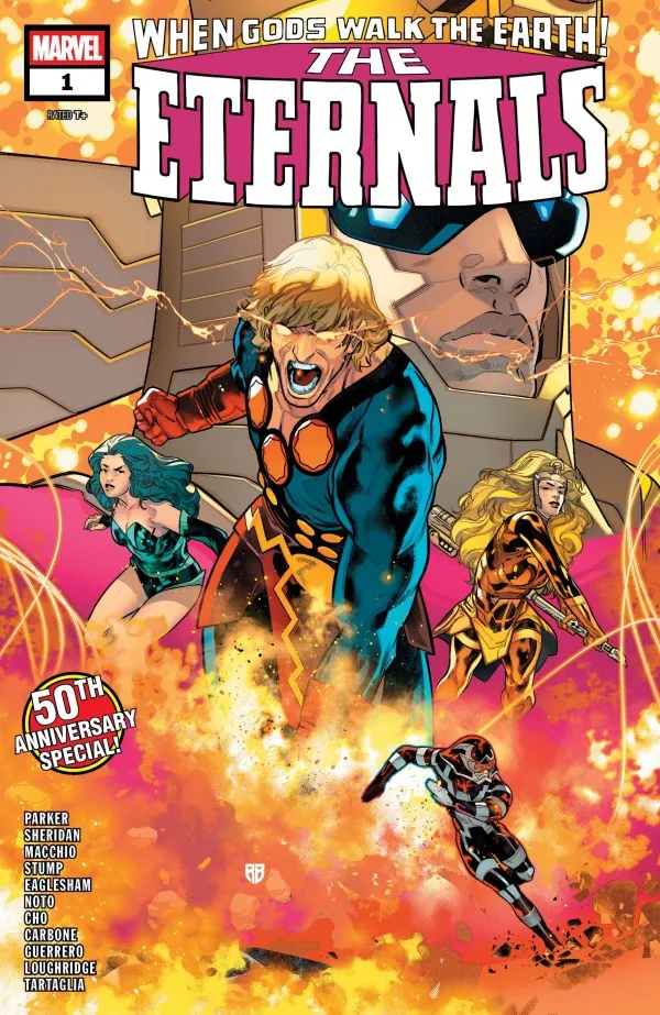 Cover of Eternals 50th Anniversary Special #1