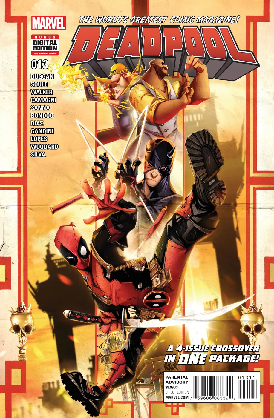 Cover of Deadpool #13