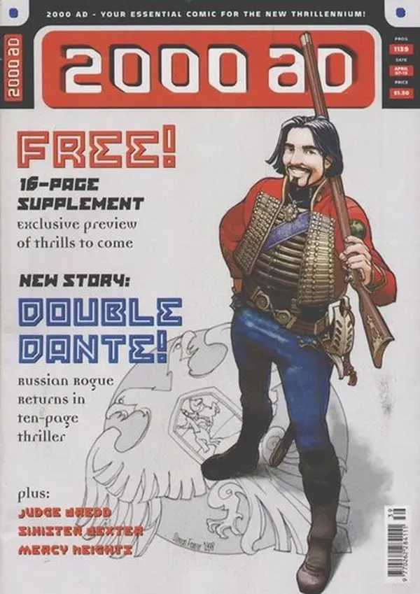 Cover of 2000 AD #1139