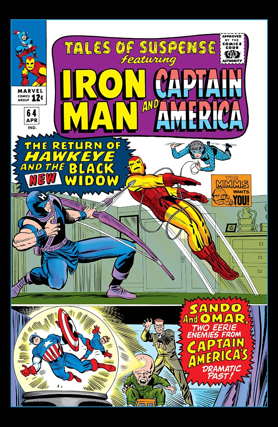 Cover of Tales of Suspense #64