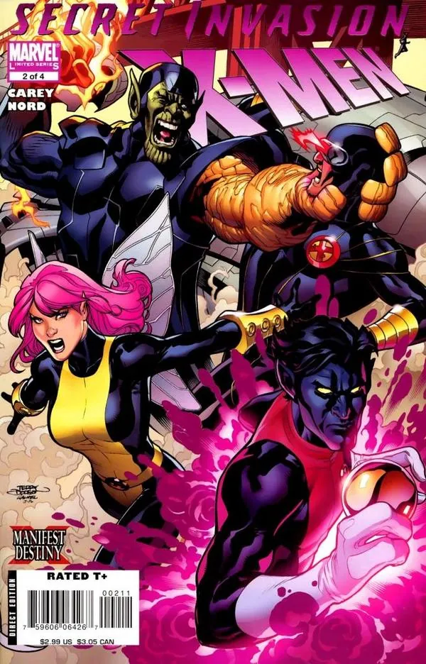 Cover of Secret Invasion: X-Men #2