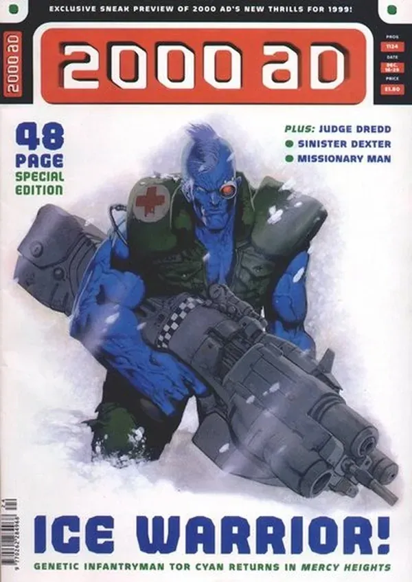 Cover of 2000 AD #1124