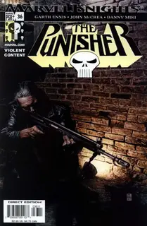 Cover of The Punisher #36