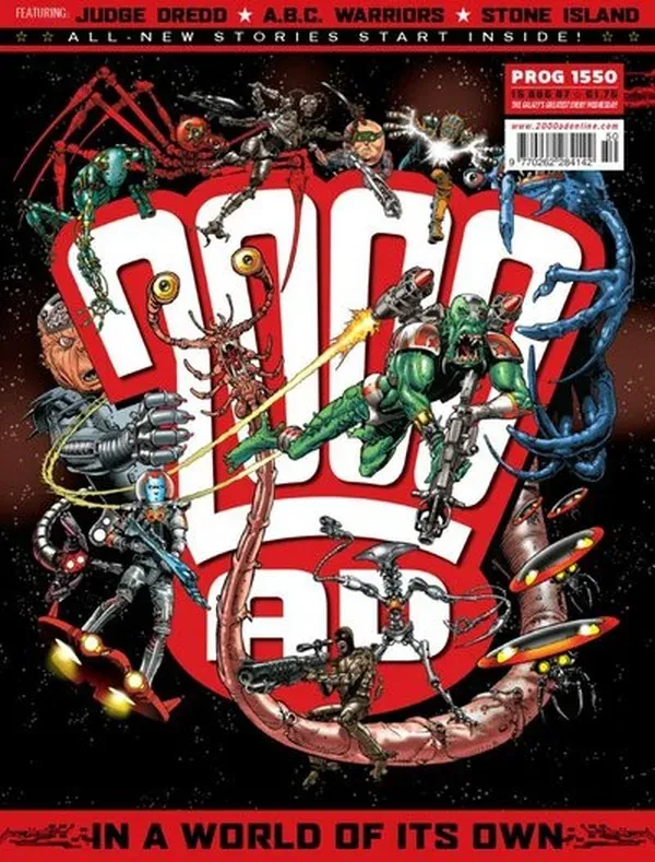 Cover of 2000 AD #1550