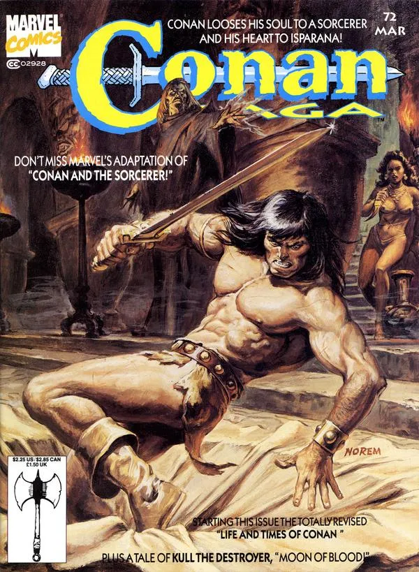 Cover of Conan Saga #72