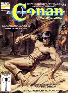 Cover of Conan Saga #72