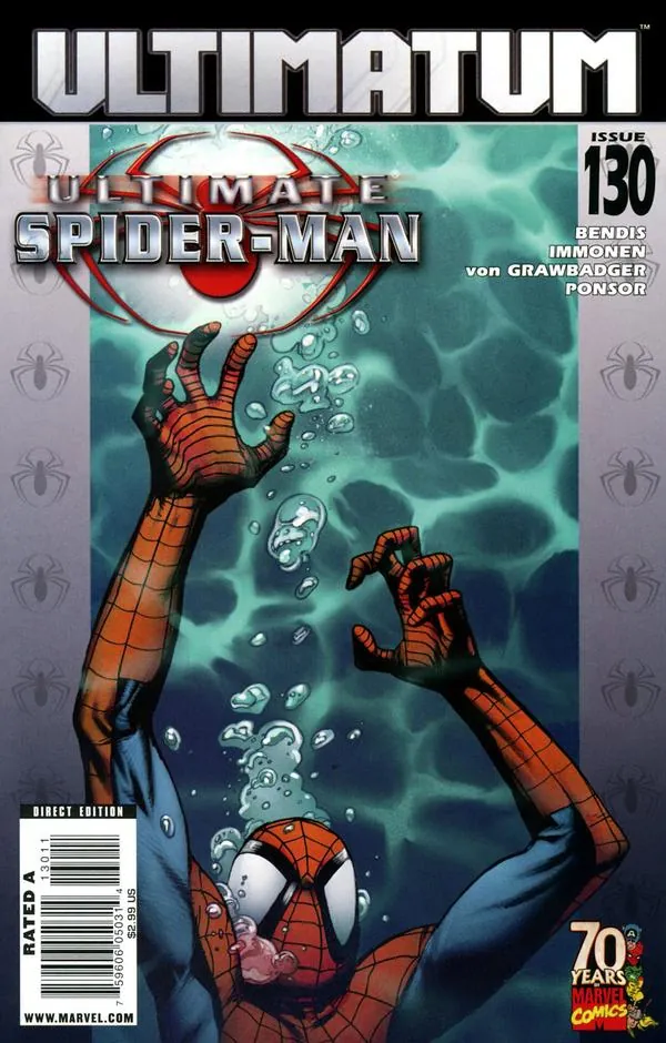 Cover of Ultimate Spider-Man #130