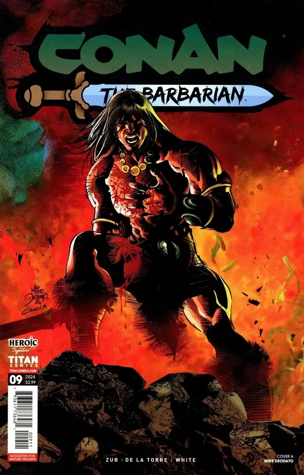 Cover of Conan: The Barbarian #9
