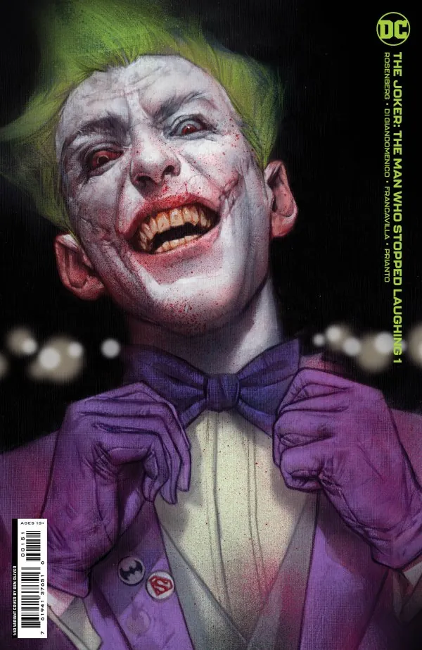 Cover of The Joker: The Man Who Stopped Laughing #1