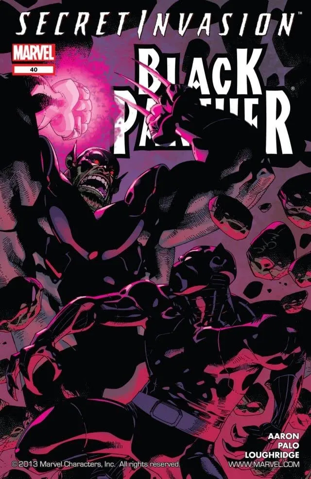 Cover of Black Panther #40