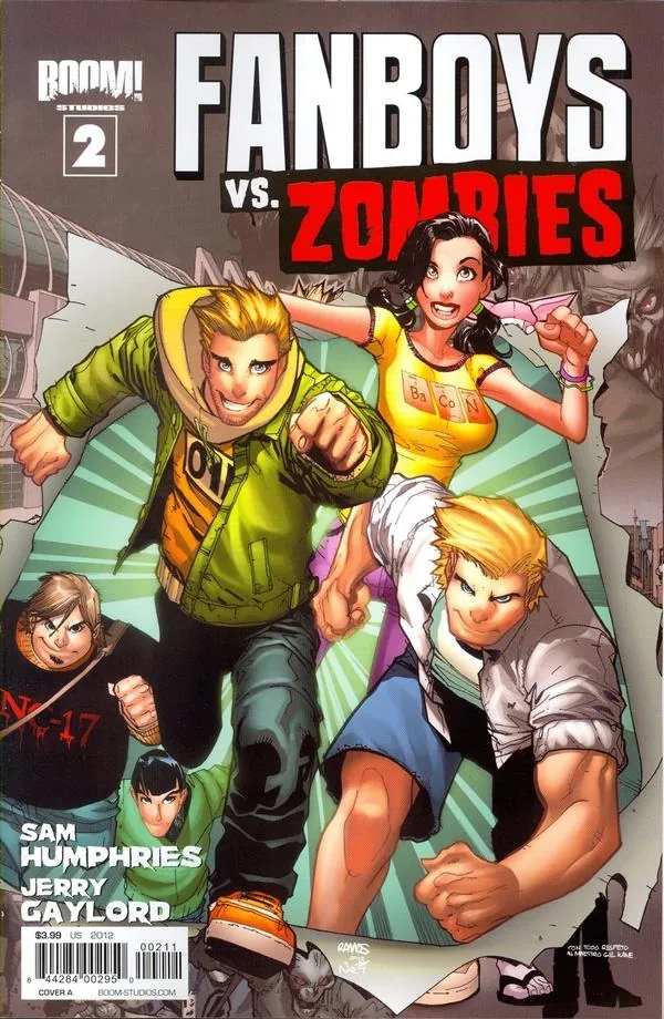 Cover of Fanboys vs. Zombies #2