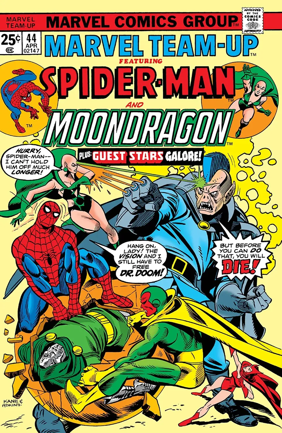 Cover of Marvel Team-Up #44