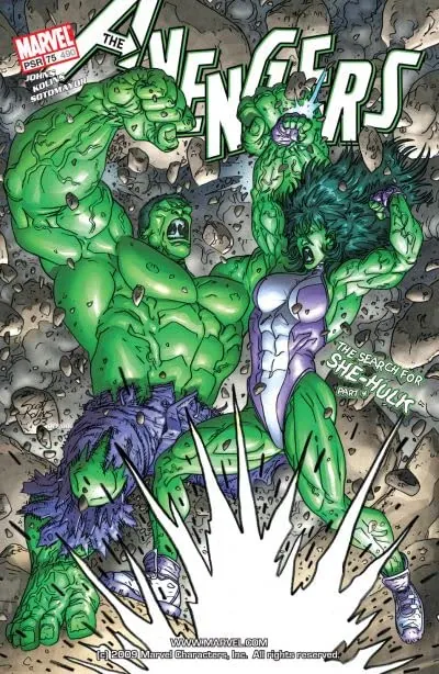 Cover of Avengers #75 (490)