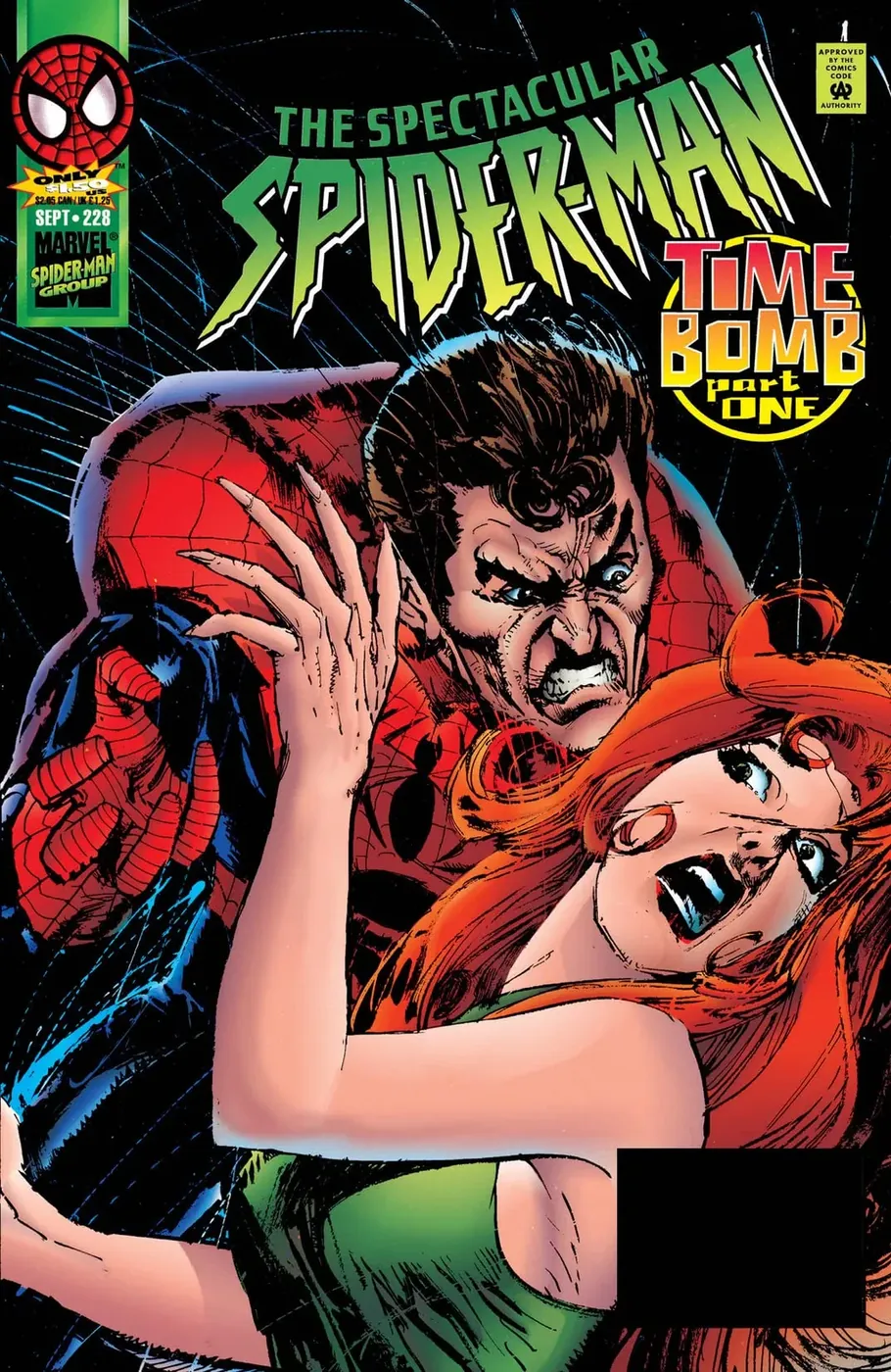 Cover of The Spectacular Spider-Man #228