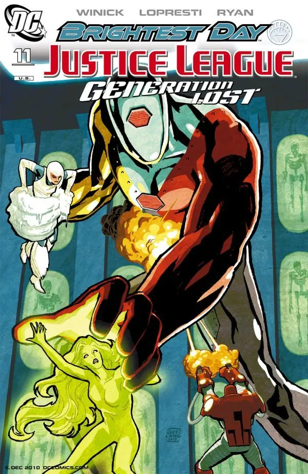 Cover of Justice League: Generation Lost #11