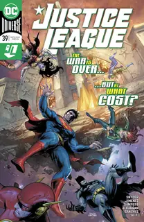Cover of Justice League #39