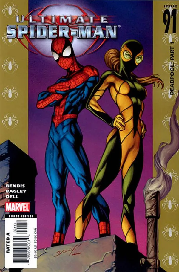 Cover of Ultimate Spider-Man #91