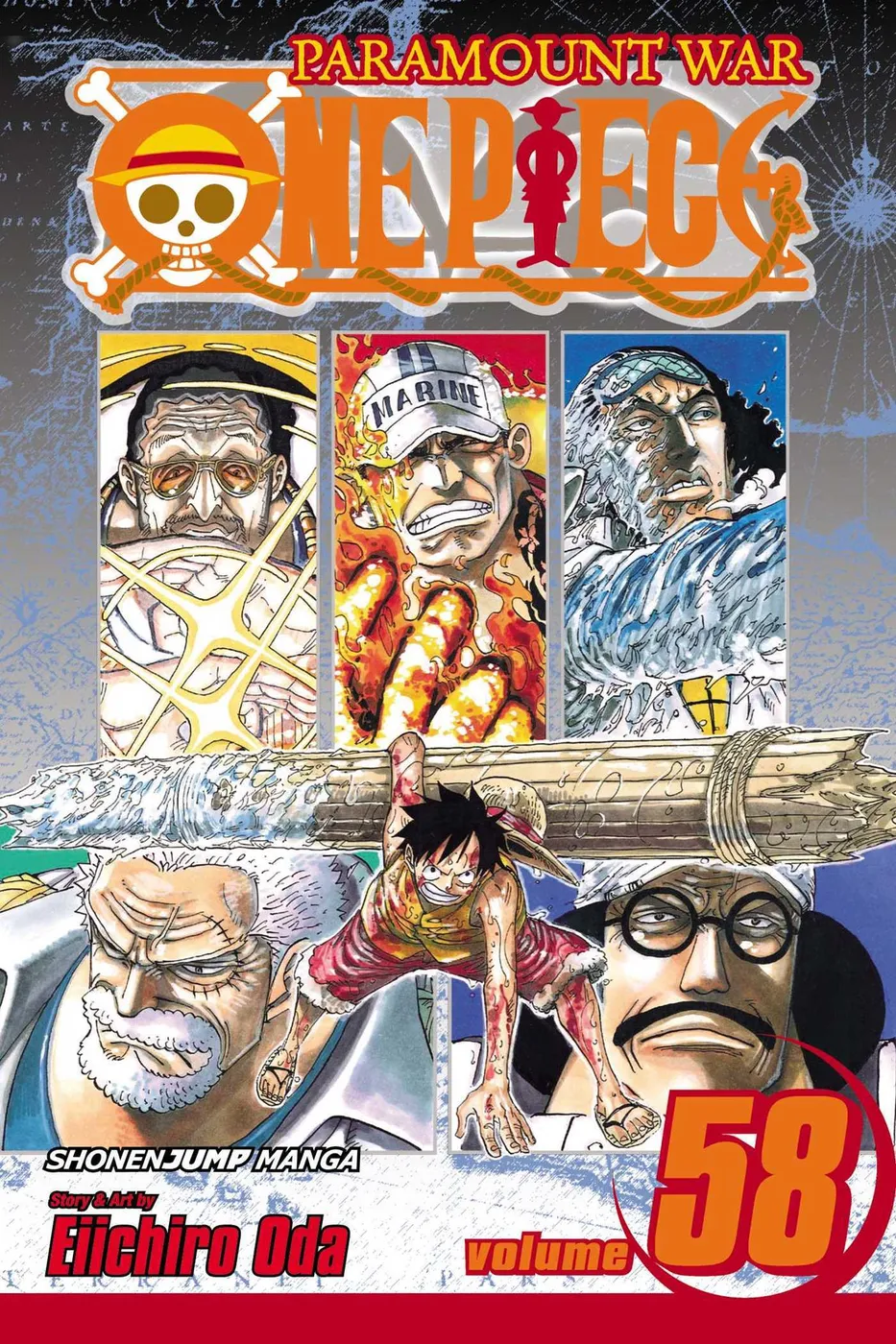 Cover of One Piece #58